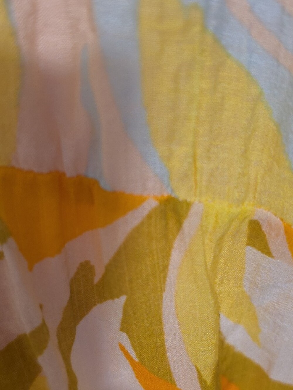 1. State Yellow & Light Blue Floral Maxi Dress - Picture 3 of 5